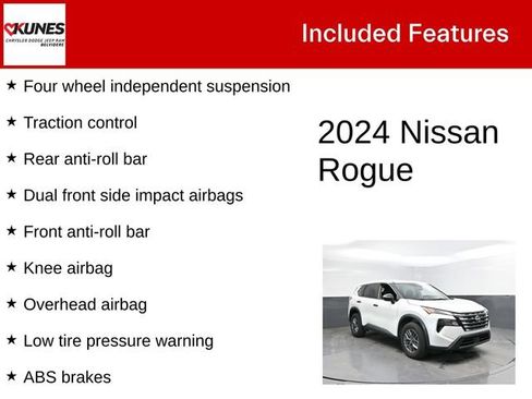 Used 2024 Nissan Rogue S AWD/4WD image 4