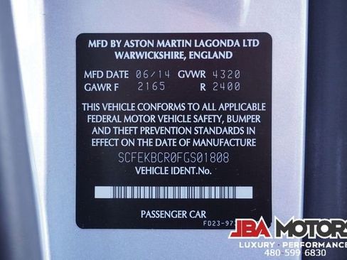 Used 2015 Aston Martin V12 Vantage S image 90