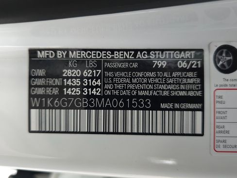 Used 2021 Mercedes-Benz S 580 4MATIC Sedan w/ AMG Line image 71