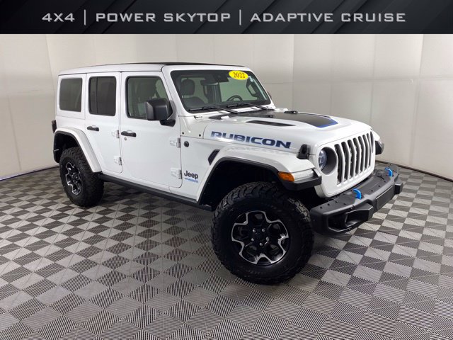 Used 2022 Jeep Wrangler Unlimited Rubicon 4xe w/ Steel Bumper Group AWD/4WD image 1