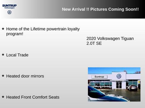Used 2020 Volkswagen Tiguan SE FWD image 2