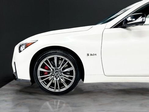 Used 2018 INFINITI Q50 Red Sport 400 image 10
