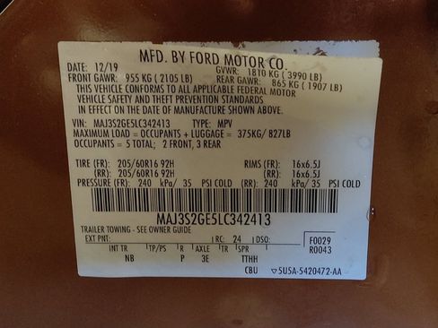 Used 2020 Ford EcoSport SE image 33