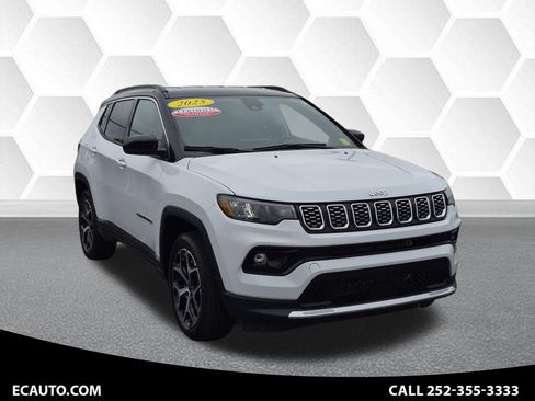 Certified 2025 Jeep Compass Limited AWD/4WD image 1