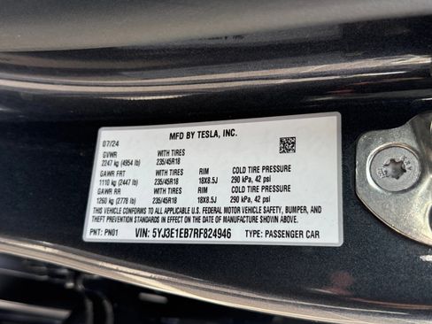 Used 2024 Tesla Model 3 Long Range AWD/4WD image 13