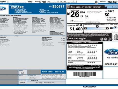 Used 2017 Ford Escape SE FWD image 9
