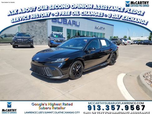Used 2025 Toyota Camry SE FWD image 1