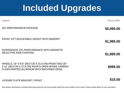 Used 2021 Chevrolet Corvette Stingray Preferred Cpe w/ Z51 Performance Package RWD image 3