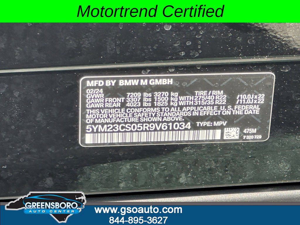 Used 2024 BMW XM AWD/4WD image 50