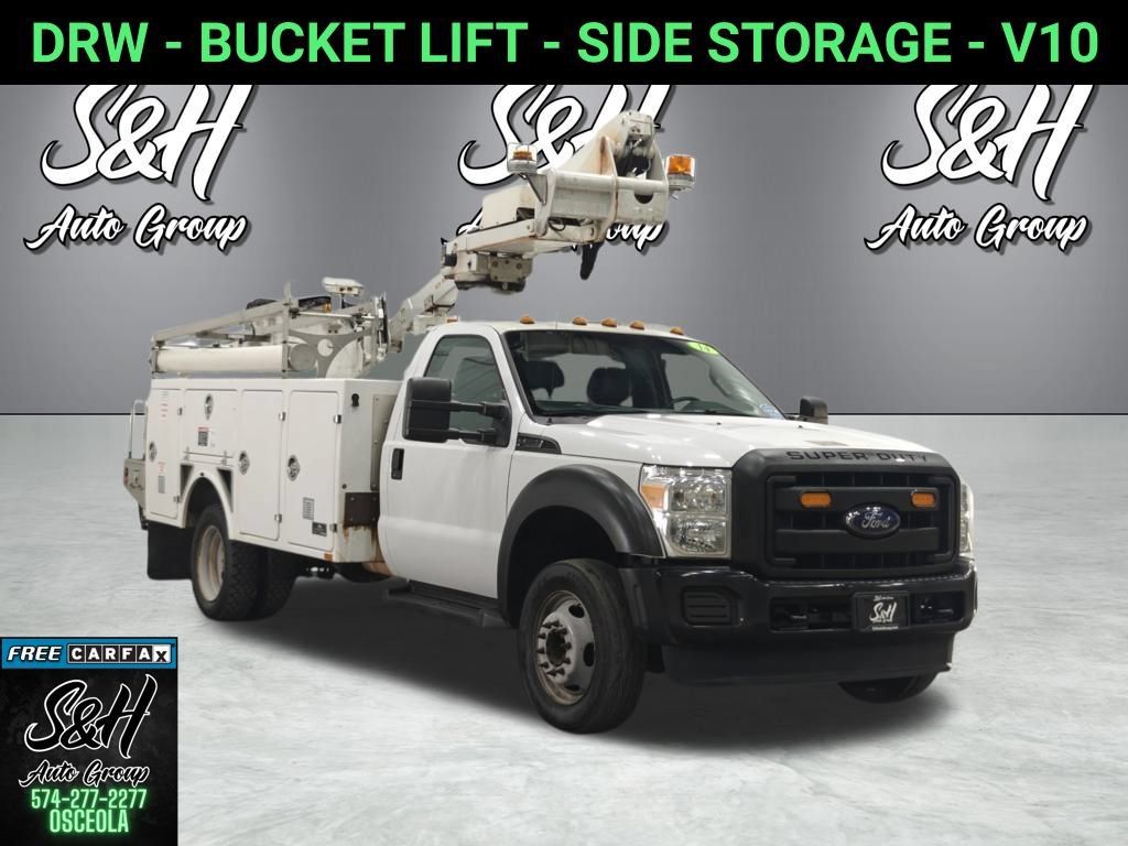 Used 2014 Ford F450 XL w/ Snow Plow Prep Package RWD image 1