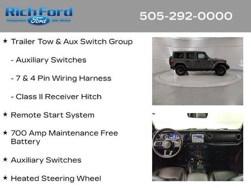 Used 2023 Jeep Wrangler Unlimited Sahara w/ Cold Weather Group image 22