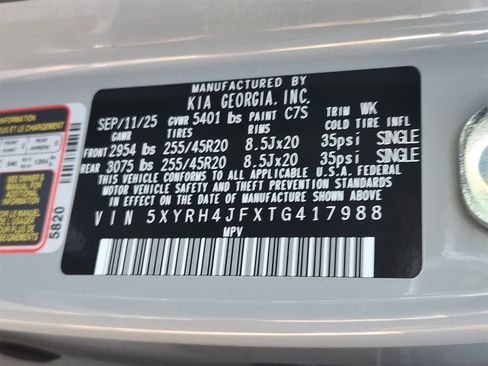 New 2026 Kia Sorento EX image 30