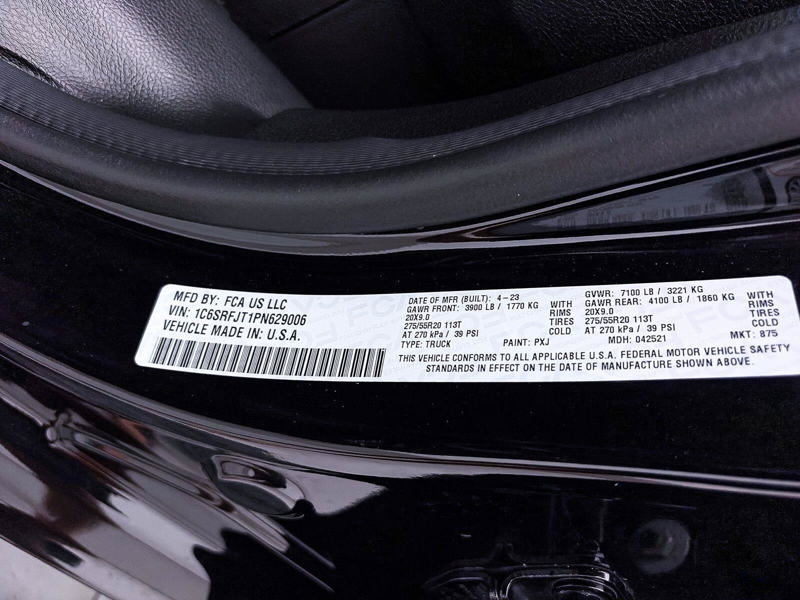Used 2023 RAM 1500 Laramie AWD/4WD image 41