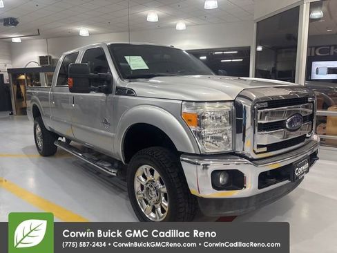 Used 2015 Ford F350 Lariat w/ Lariat Ultimate Package AWD/4WD image 8