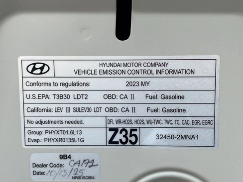 Used 2023 Hyundai Tucson Blue image 28