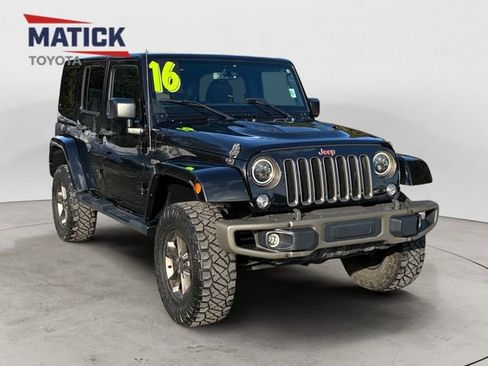 Used 2016 Jeep Wrangler Unlimited Sahara image 1
