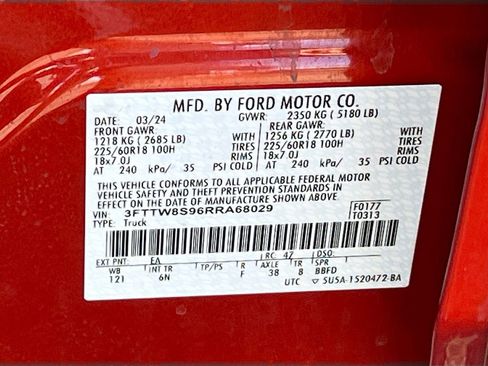 Used 2024 Ford Maverick Lariat w/ 4K Tow Package image 33