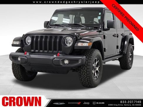 Certified 2021 Jeep Wrangler Unlimited Rubicon AWD/4WD image 3