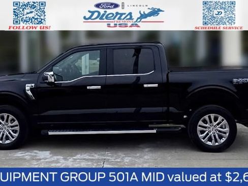 Certified 2025 Ford F150 Lariat w/ Equipment Group 501A Mid AWD/4WD image 1