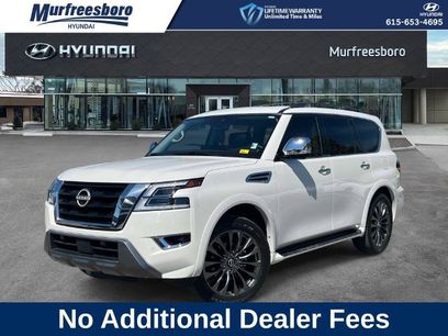 Used 2023 Nissan Armada Platinum w/ Captain's Chairs Package