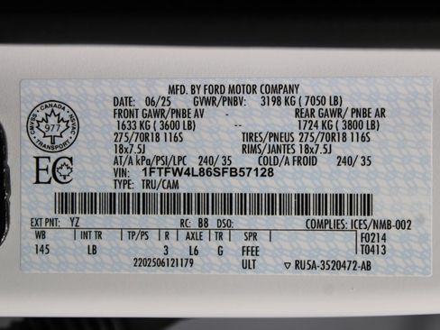 Used 2025 Ford F150 Tremor w/ Bed Utility Package AWD/4WD image 81