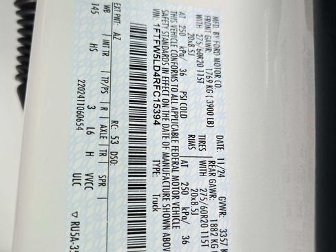 Used 2024 Ford F150 Lariat w/ Bed Utility Package AWD/4WD image 42