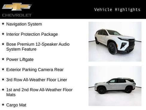 New 2026 Chevrolet Traverse RS image 4