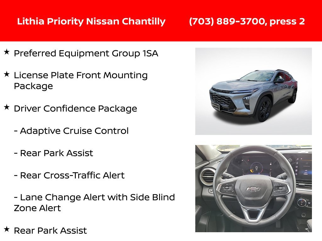 Used 2025 Chevrolet Trax ACTIV w/ Driver Confidence Package FWD image 6