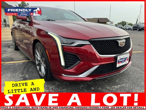 Used 2021 Cadillac CT4 Sport w/ Driver Awareness Plus Package image 7