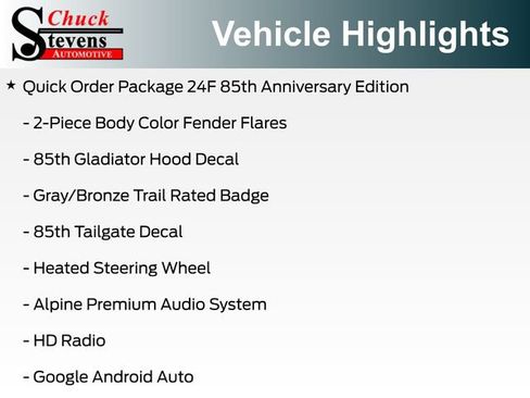 New 2026 Jeep Gladiator Sport AWD/4WD image 33