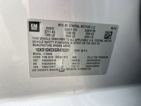 Used 2016 GMC Yukon XL SLT RWD image 10