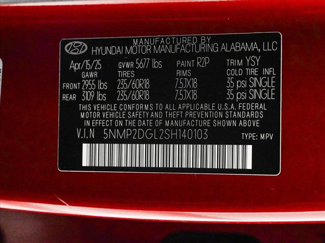 Used 2025 Hyundai Santa Fe SEL AWD/4WD image 27