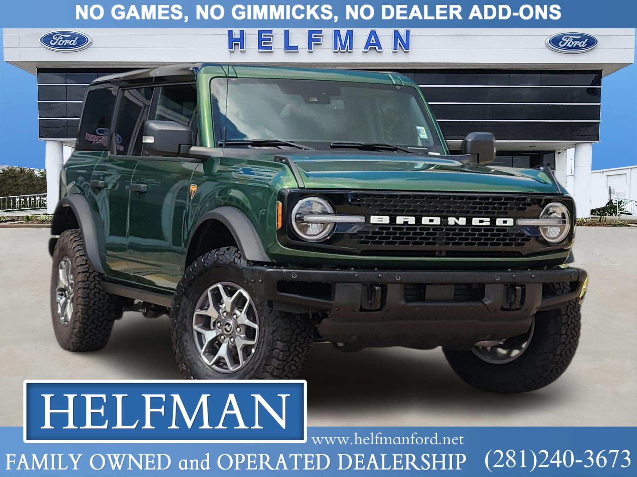 Used 2025 Ford Bronco Badlands AWD/4WD image 1