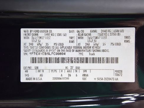 Used 2020 Ford F150 XL w/ XL Power Equipment Group AWD/4WD image 28