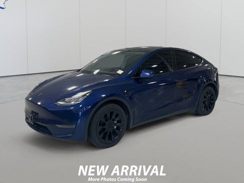Used 2021 Tesla Model Y Long Range AWD/4WD image 1