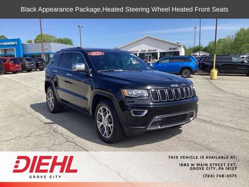 Used 2021 Jeep Grand Cherokee Limited w/ Luxury Group II AWD/4WD image 1