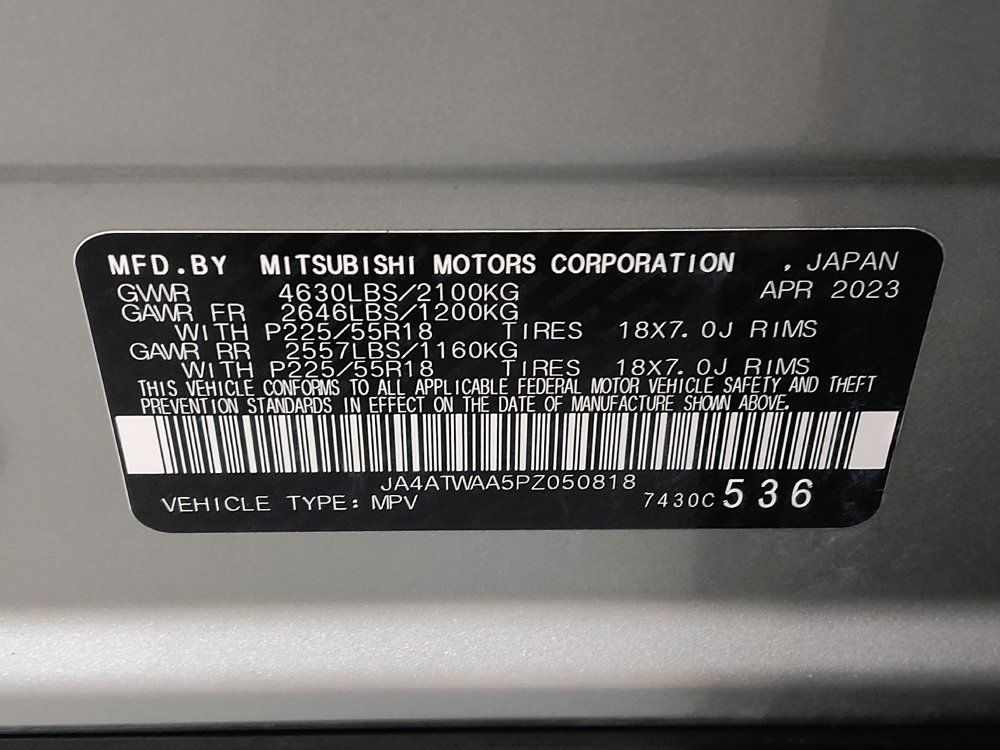 Used 2023 Mitsubishi Eclipse Cross SE AWD/4WD image 33