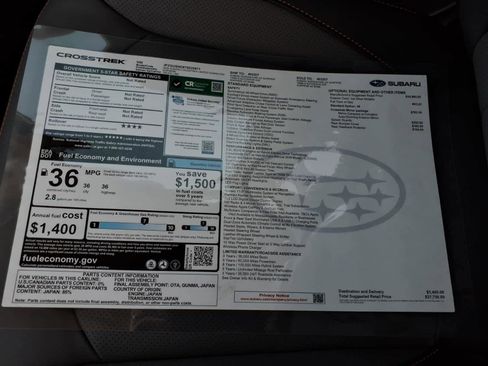 New 2026 Subaru Crosstrek 2.5i Limited image 40