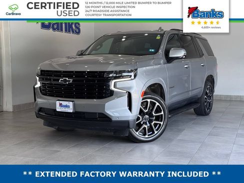 Certified 2023 Chevrolet Tahoe RST w/ Sport Performance Package AWD/4WD image 1