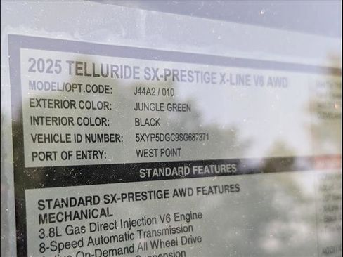 New 2025 Kia Telluride SX Prestige X-Line image 15