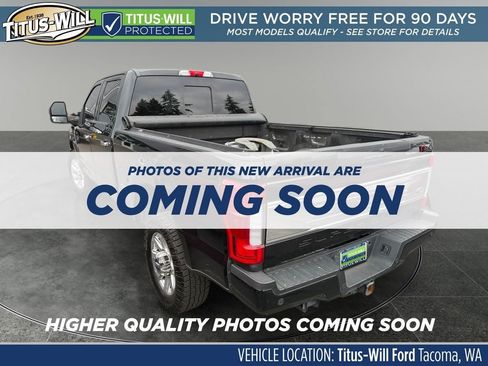 Used 2017 Ford F350 Platinum w/ Platinum Ultimate Package AWD/4WD image 3
