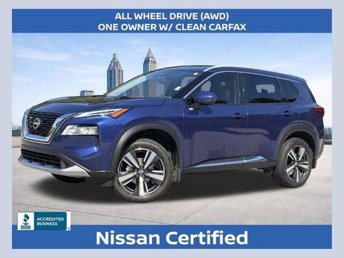 Certified 2023 Nissan Rogue Platinum AWD/4WD image 1