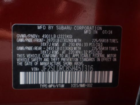 Used 2025 Subaru Forester Limited AWD/4WD image 28