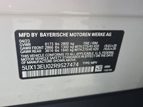 Used 2024 BMW X5 sDrive40i w/ Premium Package RWD image 22