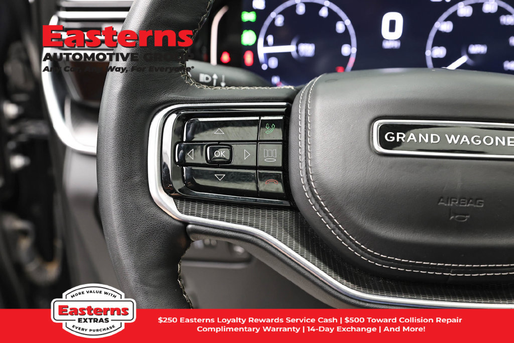 Used 2025 Jeep Grand Wagoneer Series II Obsidian w/ Quick Order Packagew 28T AWD/4WD image 16