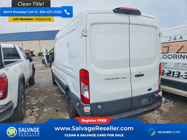 Used 2018 Ford Transit 350 148 Medium Roof w/ Exterior Upgrade Package RWD image 3