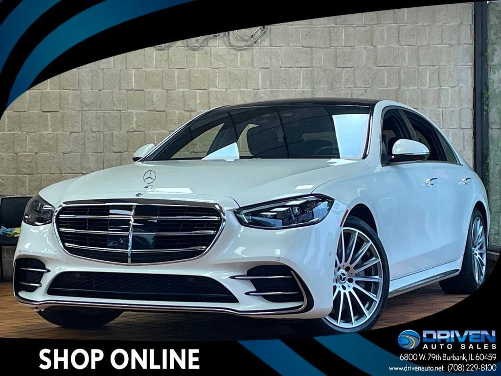 Used 2023 Mercedes-Benz S 500 4MATIC w/ AMG Line image 1