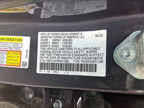 Used 2023 Honda Civic EX-L image 18
