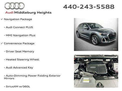 Certified 2023 Audi Q5 2.0T Premium Plus w/ Premium Plus Package AWD/4WD image 7