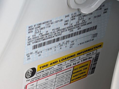 New 2025 Ford Expedition Platinum w/ Stealth Performance Package image 54